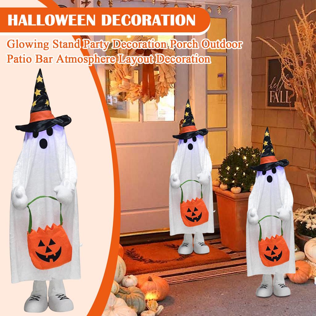 Halloween Decorations Glowing Stand Party Decoration Porch Outdoor Patio Bar Atmosphere Layout Decoration