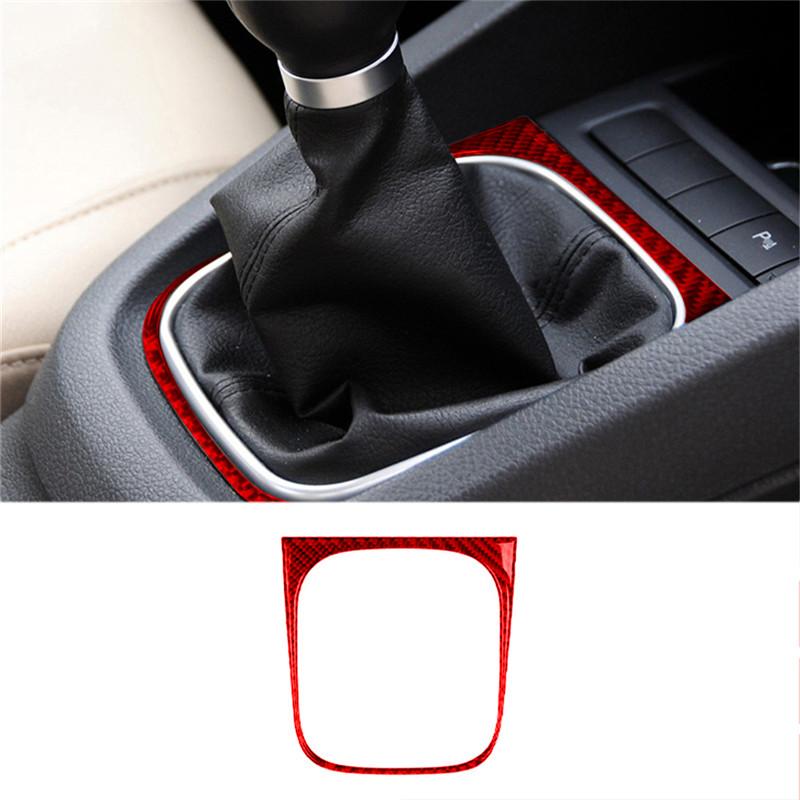 For Volkswagen Jetta 2011 2012 2013 2014 ABS Carbon Fiber Car Center Control Interior Decoration Sticker Car Accessories