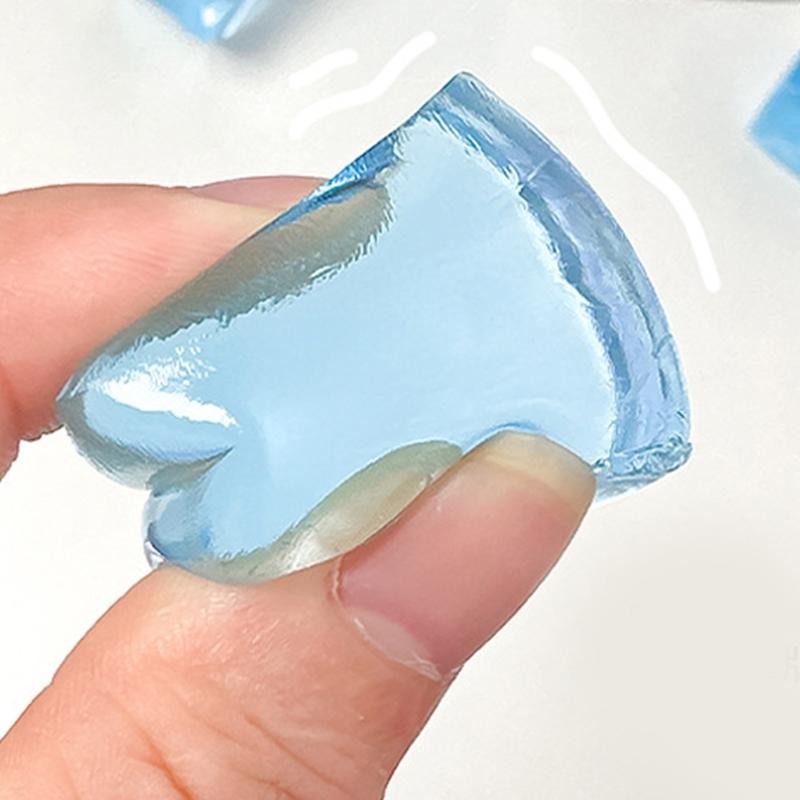 20 Stück Unzerbrechliches Entlüftungsspielzeug Wiederprallendes Süße Maltose Eiswürfel zum Quetschen Süßer Tofu Fotografie