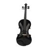 Acoustic Violin 4 4 Kids Adults Beginners Starter Kit with Box Rosin Shoulder Rest Mixer String Bow Fingerboard Sticker