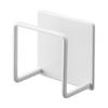Yamazaki Jitsugyo Magnetic Sponge Holder White Approx. W6.5 X D4.3 X H6.5cm Tower Sponge Holder Sponge Rack Kitchen Storage 3070