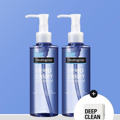 NEUTRIGENA (Tube Clip) Neutrogena Deep Clean Cleansing Oil 200mlx2