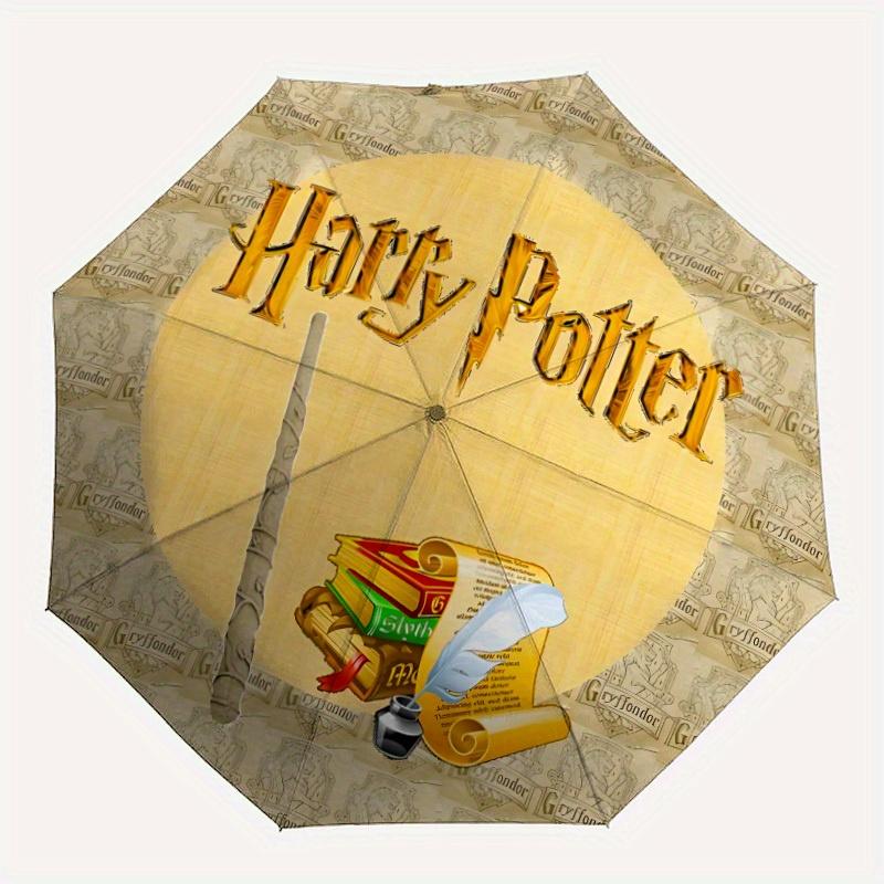 1pc Gryffindor, Hogwarts Automatic Umbrella - 8-Rib Foldable Design, Outdoor Adventures, Durable Canopy Material yy250827161