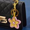 Creative Retro Bag Hanging Ornaments Elegant Multipurpose Flower Keychain Lightweight Backpack Pendant Decoration Gifts