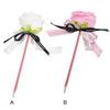 Rose Bowknot Ballpoint Pen ulation Flowers Writing Wedding Advertising Pens Supplies