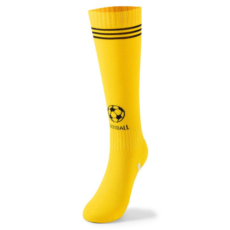 Spring And Summer Children'S Football Socks Thin Boys And Girls Medium And Small Children Classic Striped High Tube Sports Calf Cotton Socks Sweat