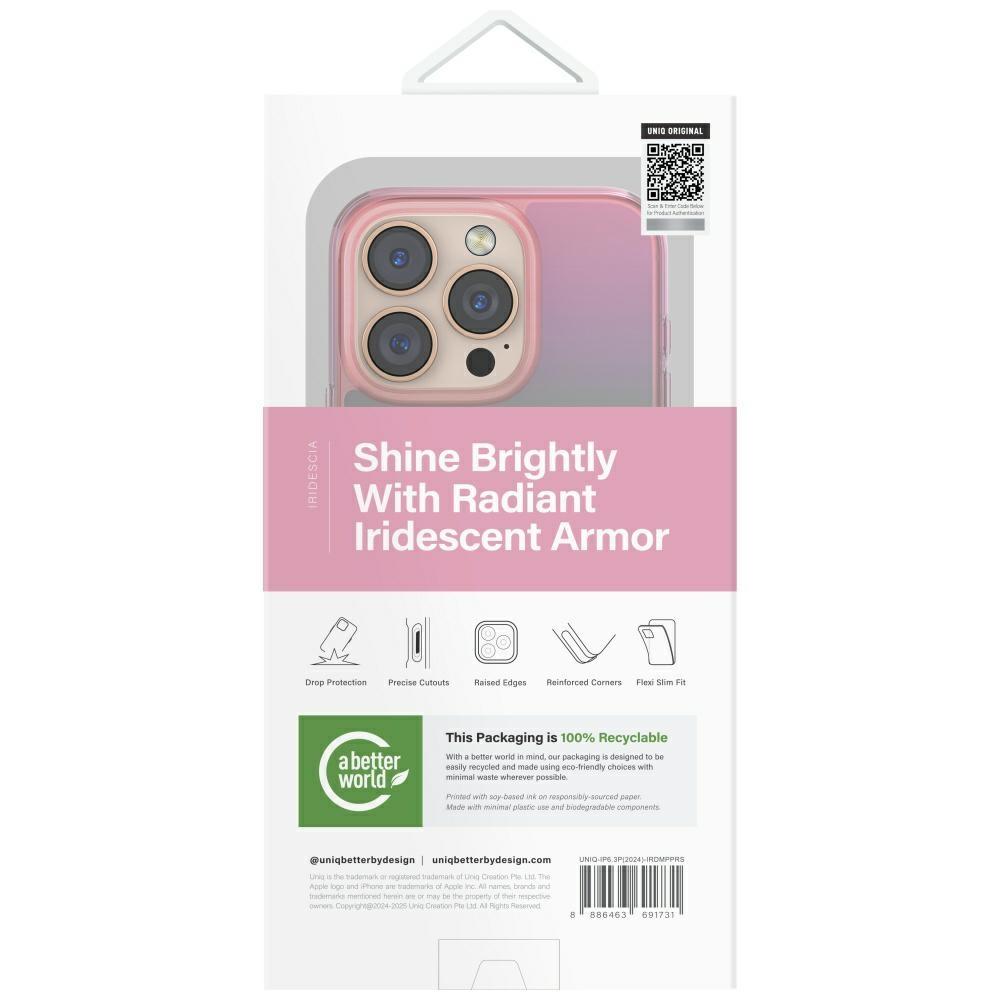 Etui Do iPhone 16 Pro UNIQ MagSafe Różowe