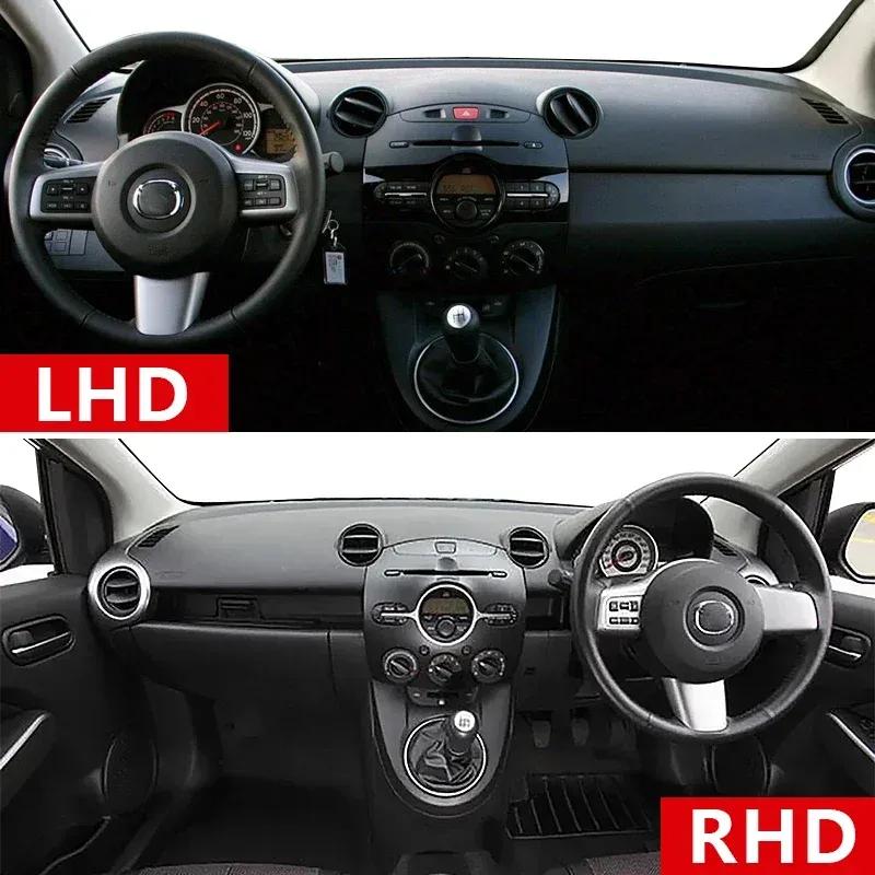 Car Dashboard Cover For Mazda 2 DE Demio 2007 2008 2009 2010 2011 2012 2013 2014 trument Desk Sun Shade Mat Accessories
