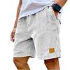 Men's Retro Corduroy Casual Shorts Men Fashion Solid Sweatpants Harajuku Corduroy Short Pants New Men Clothing Roupas
