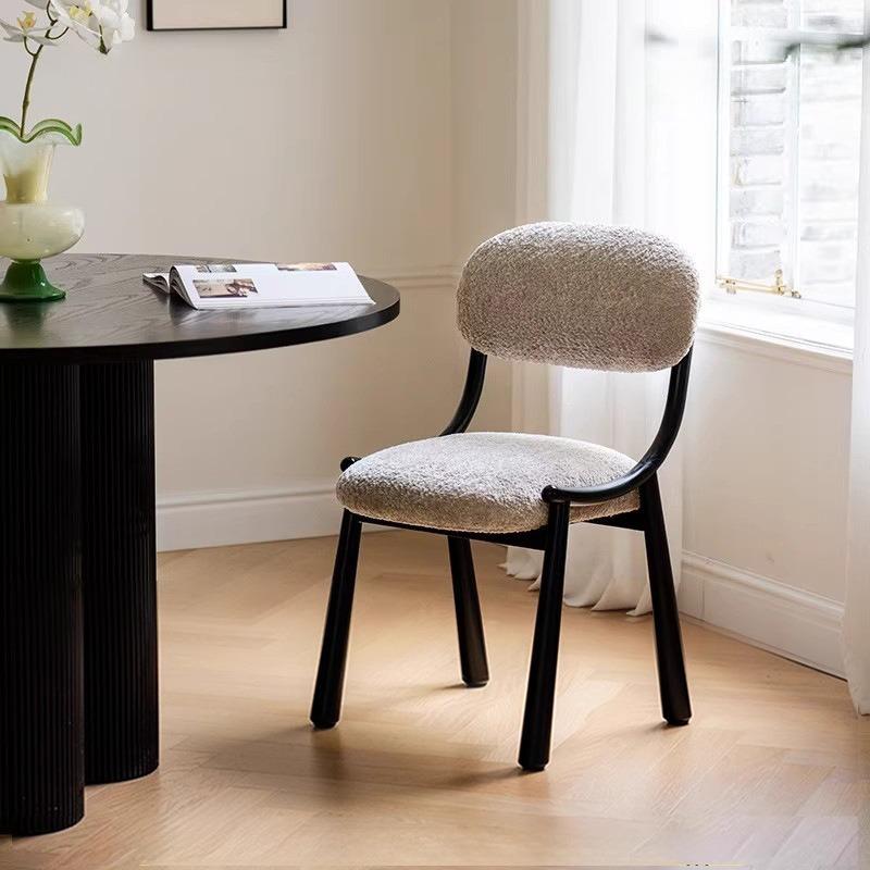 Portable Dresser Chair Elegant Backrest Chair Luxury Velvet Bedroom Chairs Comfortable Adult Nordic Makeup Chairs Furniture