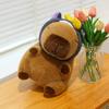 Transform Into a Kapibara Doll Capybara Plush Toy Headgear Doll Doll for Girls' Birthday Gifts
