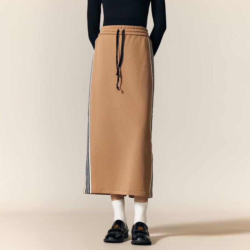 Women s Winter Knitted Midi Skirt L