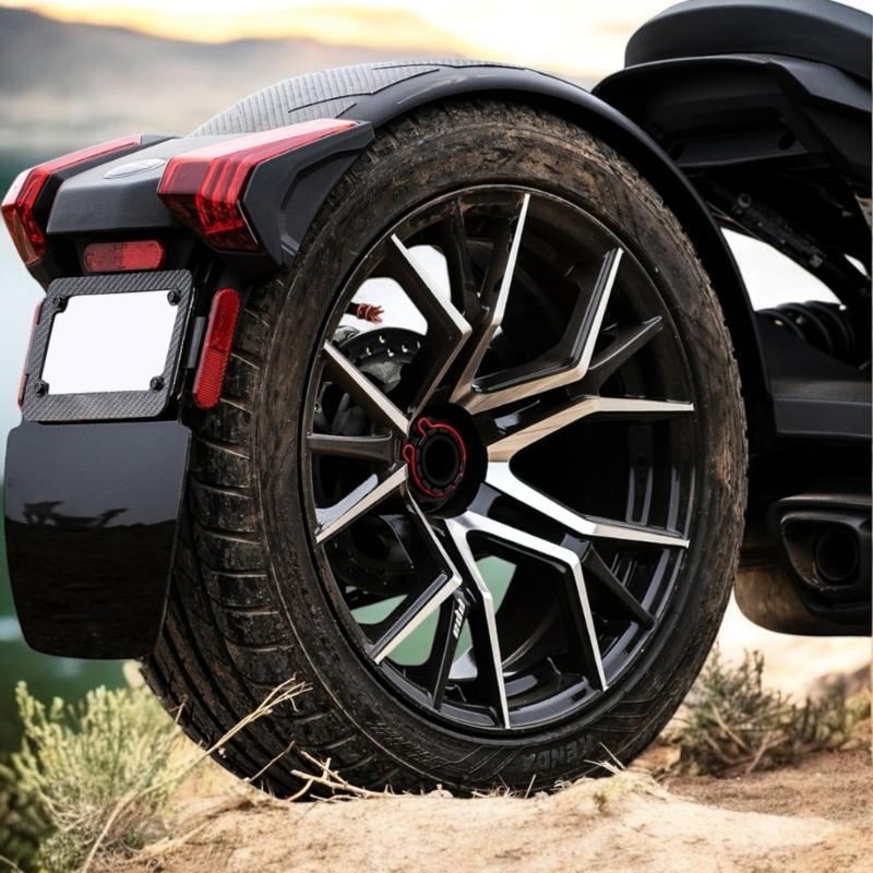 Easy Installation Rear Mud Flaps Guards Suitable for Can Am Ryker 600 900 Sport and Rally Edition All Models Accessories