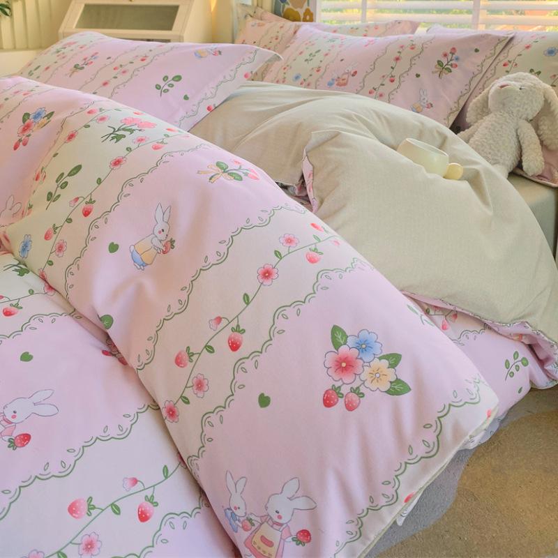 Home Textile Bedding Cotton Pure Cotton4-Pcsquilt Set 3-Pcs Set Winter Class A Maternal And Infant Grade Advanced Sense