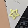 Colorful Star Hair Clips: Cute, Small, Five-Pointed Star BB Clips for Girls' Hair