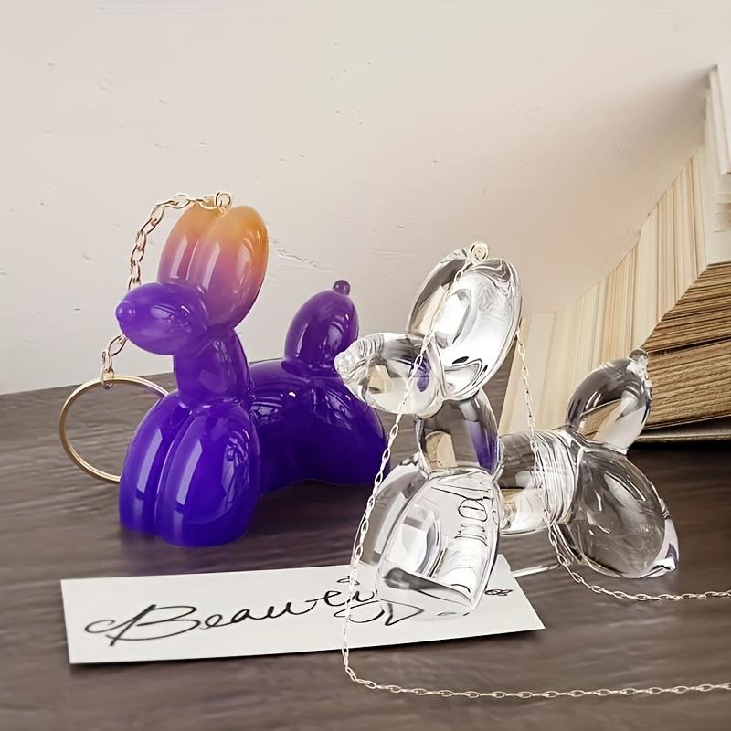 1pcs 3D MINI Balloon Dog Resin Mold Exquisite, Durable Ideal for DIY Home Ornaments, Candle Making, Silicone Molds, Drip Glue Crafts Perfect Gift