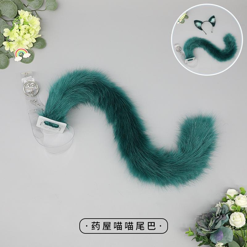 

Двумерный косплей набор кошачьи ушки ободок имитация кошачьего хвоста комик-шоу кошачьи аксессуары