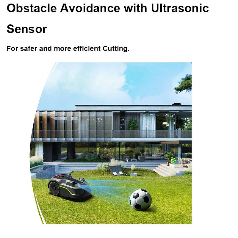 Smart Ultrasonic Lawn Mower: High-Efficiency Automatic Weeder for Outdoor Use
