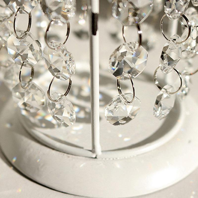 5m-100m 14/16mm Octagon Beads With Metal Chandelier Lighting Hooks Crystal Chain Garland For Transparent Crystal Beads Curtain