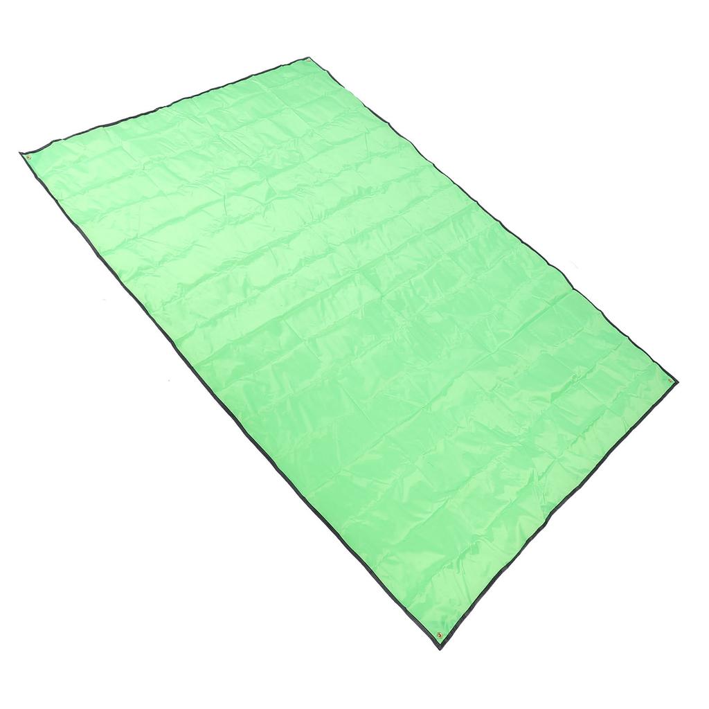 Camping Tent Tarp Water Proof Beach Mat Tent Floor Saver Oxford Cloth for Picnic with Storage Bag M