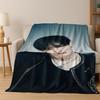 Manta de Franela Estampada 3D de Bang Chan Estrella Kpop Stray Kids Manta Suave y Cálida para Dormitorio Sala de Estar Cama Viaje Camping Picnic Regalo