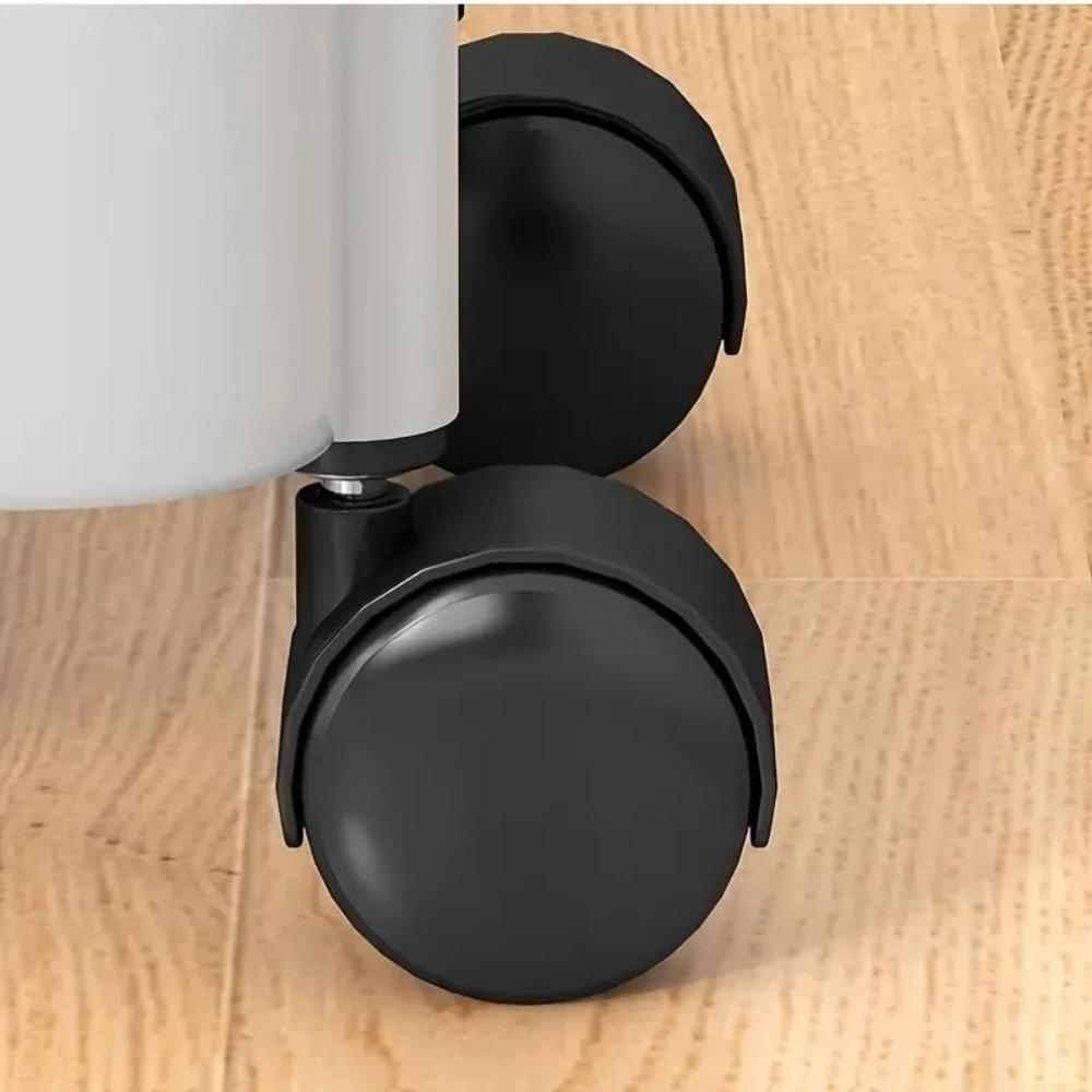 Space Efficient Storage Rack Multi-Layers Mobile Storage Rack Double Layers Handcart Kitchen