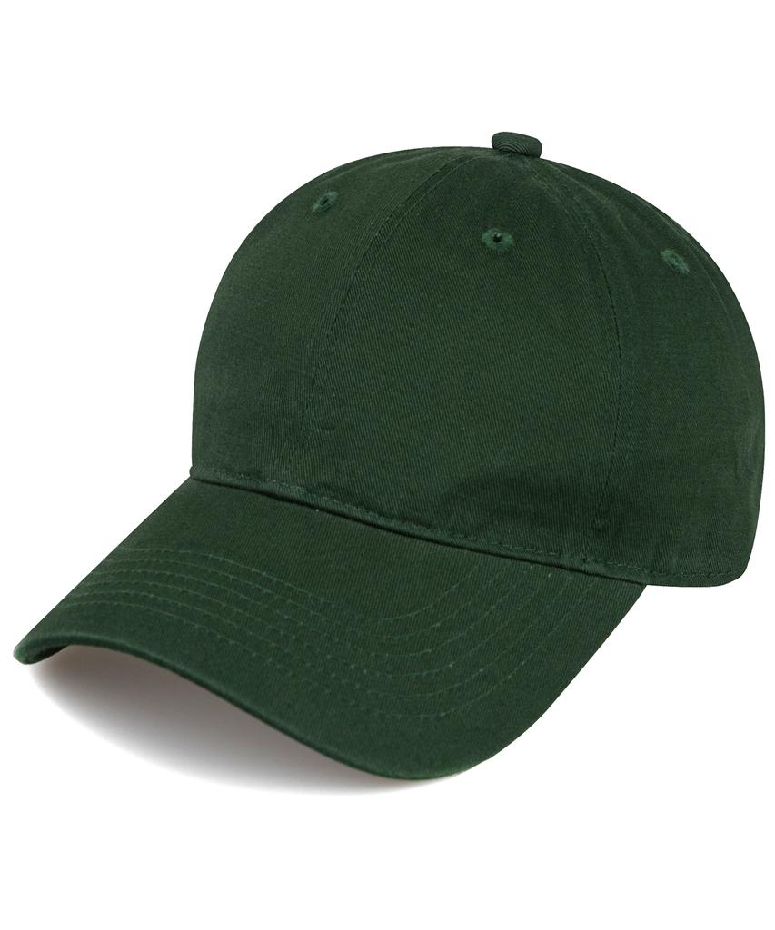 Chaebteo Casual Washing Ball Cap-Dark Green