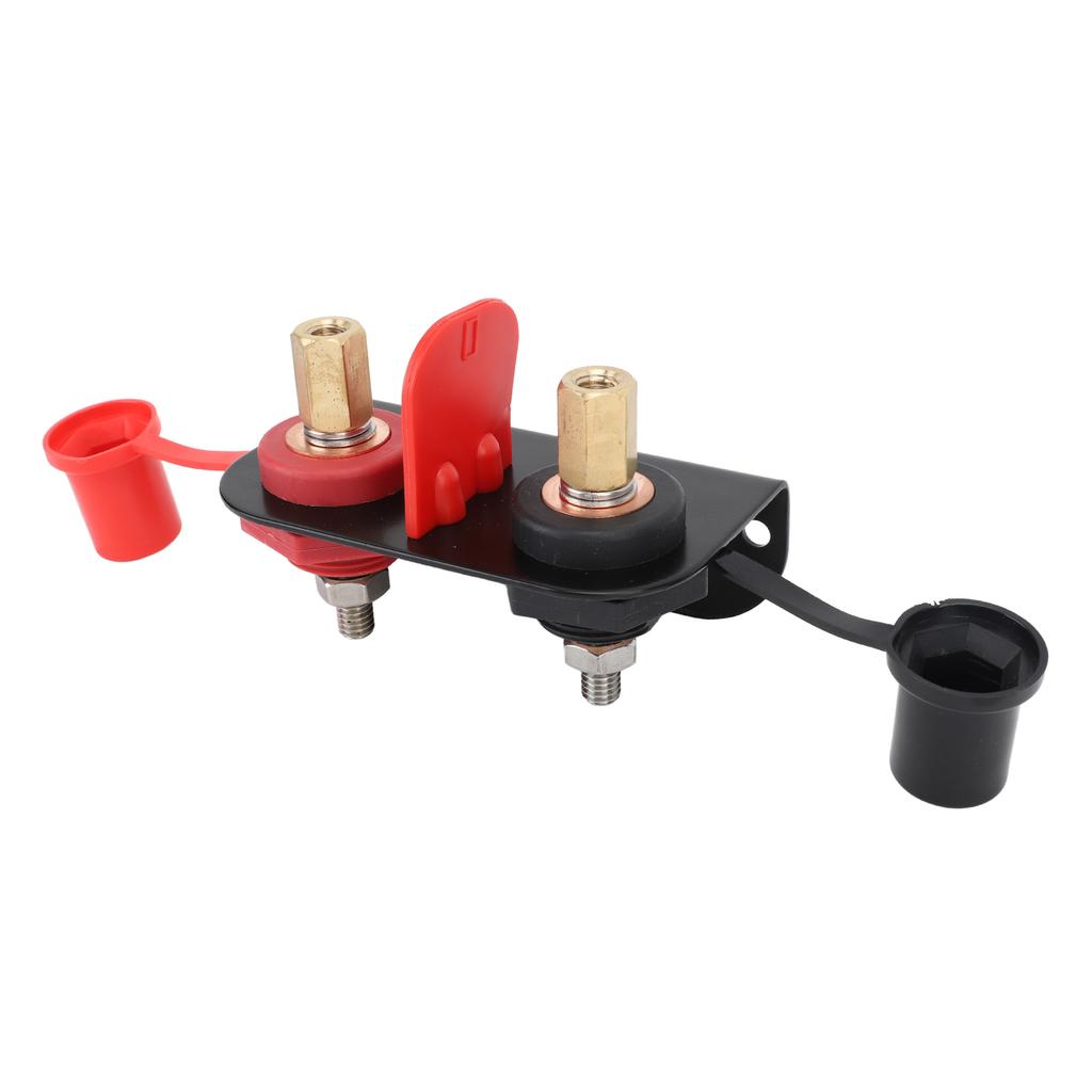 DC 12V Car Remote Battery Terminals M10x2 Battery Jump Post Relocation Kit for UTV ATV Car Trucks RV Tractor Mower