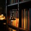 Black Metal Stand Decor Library Lantern, Mini Decorative Bookshelf Lamp, Spooky Pumpkin Ghost Hat Reading Nook Halloween Lanterns LED Nightlight,