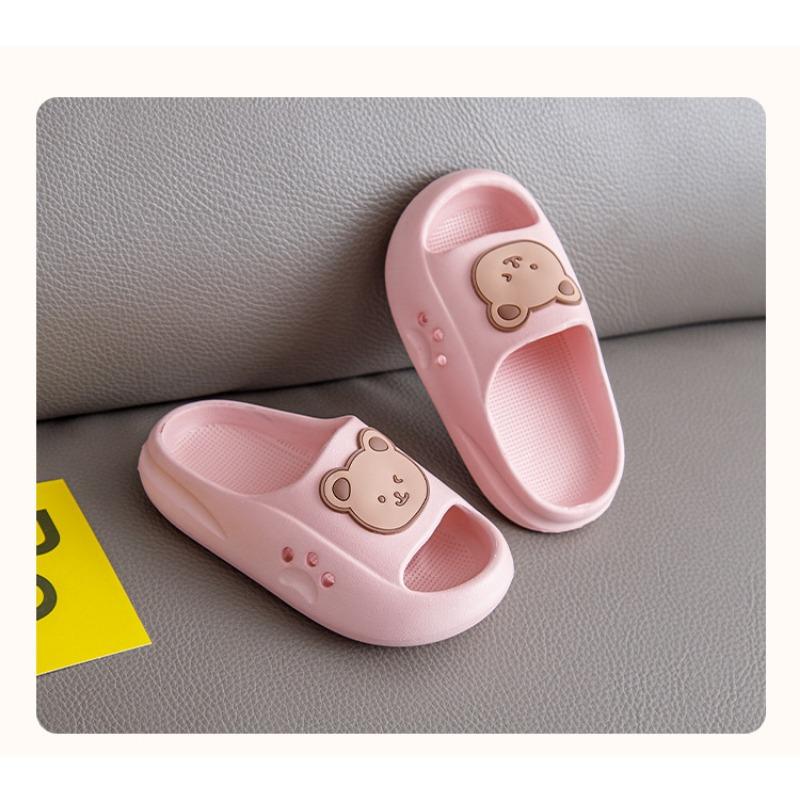 Kapcie dziecięce dla chłopców i dziewczynek, kreskówkowe, antypoślizgowe, lekkie kapcie do noszenia na zewnątrz