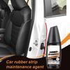 Black Trim Restorer 100ml Long Lasting Quick Liquid Car Rubber Trim Restorer For Care Polishing Washing Vehicle Convertible