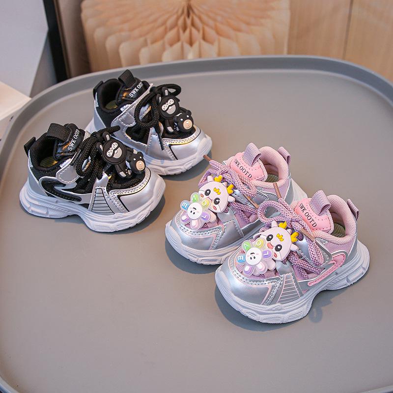 Lightweight Non-Slip Toddler Sneakers for Boys & Girls - Autumn Walking Shoes