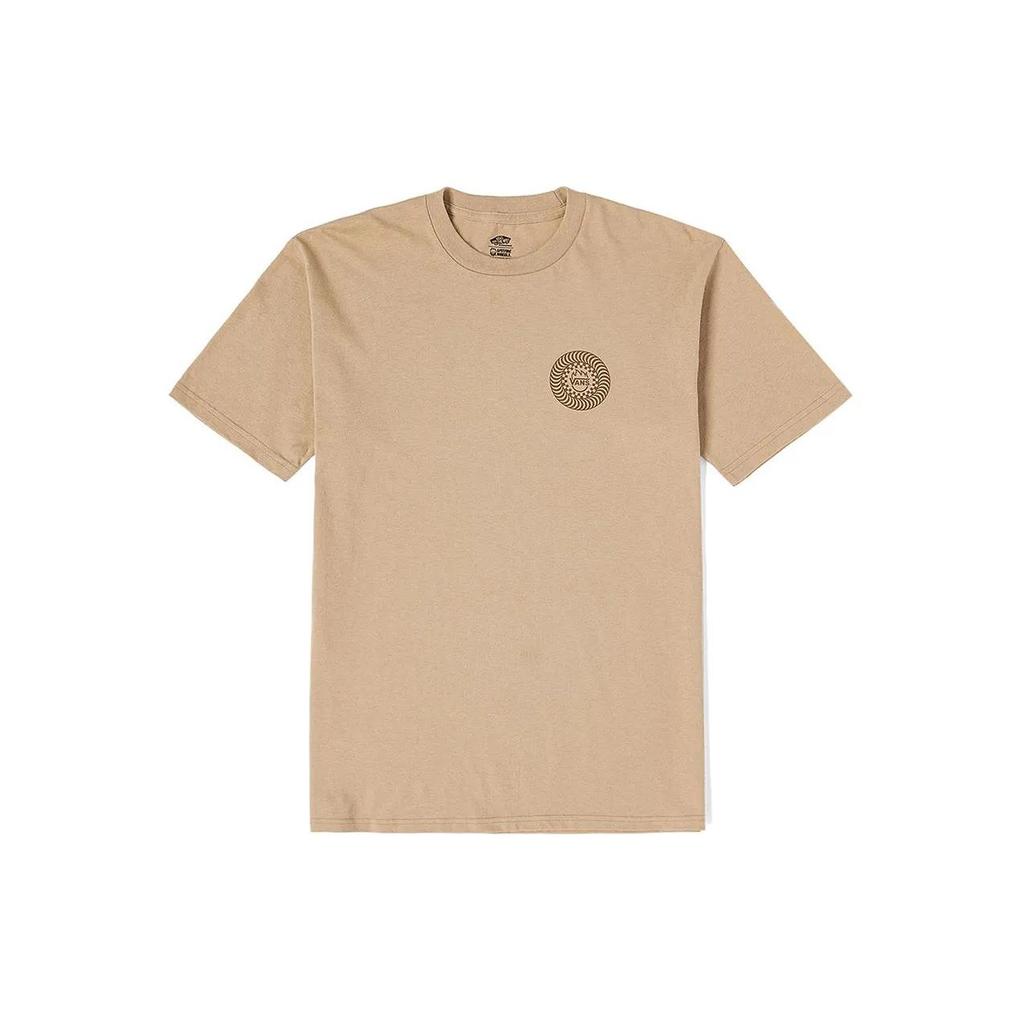 Vans SPITFIRE Wheels T Shirt Unisex Brown (Unisex) T-Shirts VN000GEB4MG