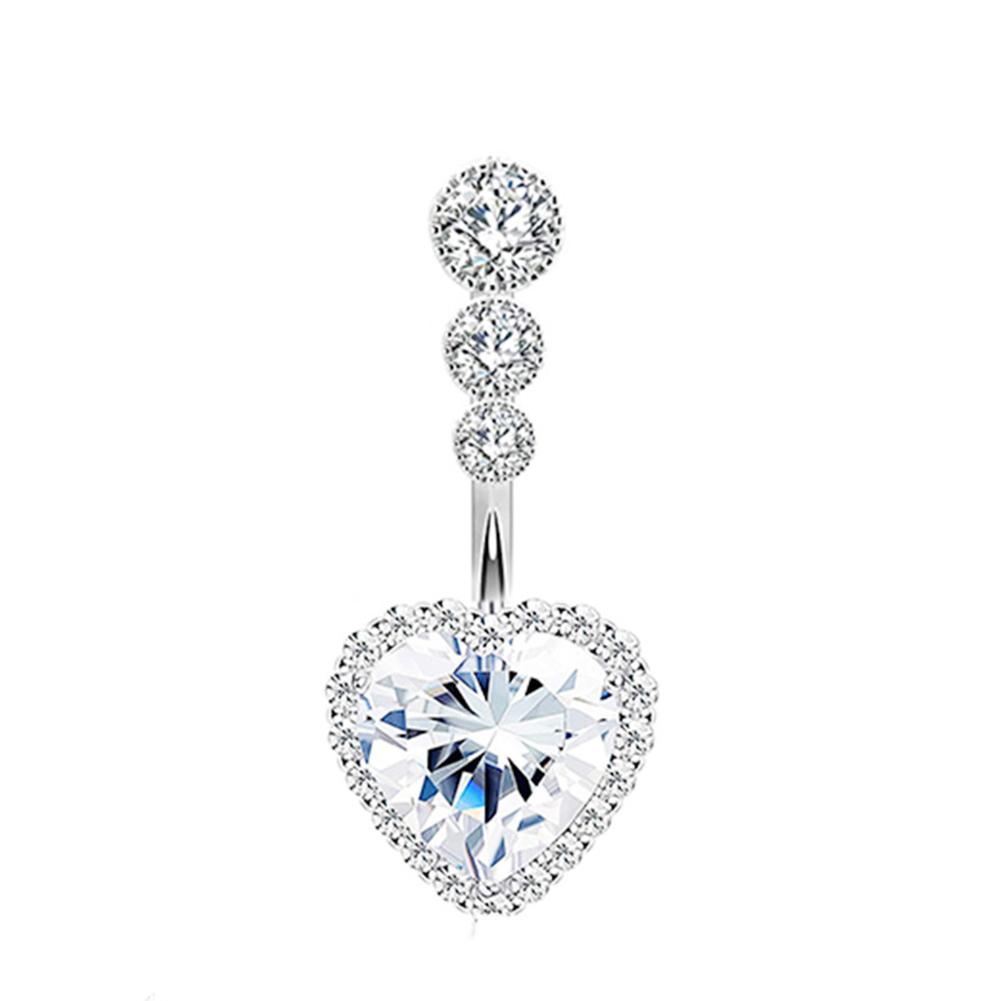 Anelli Finti per Ombelico da Donna Orecchini a Clip alla Moda Anello per Ombelico Senza Piercing Gioielli Regali per Ragazze