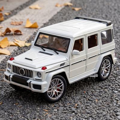 1:24 Mercedes Benz G63 AMG Geländewagen Legierungsmetall Druckguss Modellauto Jungen Hohe Simulation Miniatur Feiertagsgeschenk Spielzeug