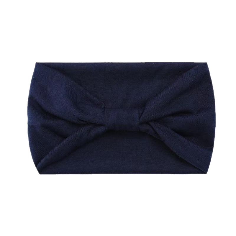 Solid Color Elastic Sport & Yoga Headband - Sweat-Absorbing Wide Edge Hair Tie & Fashion Accessory