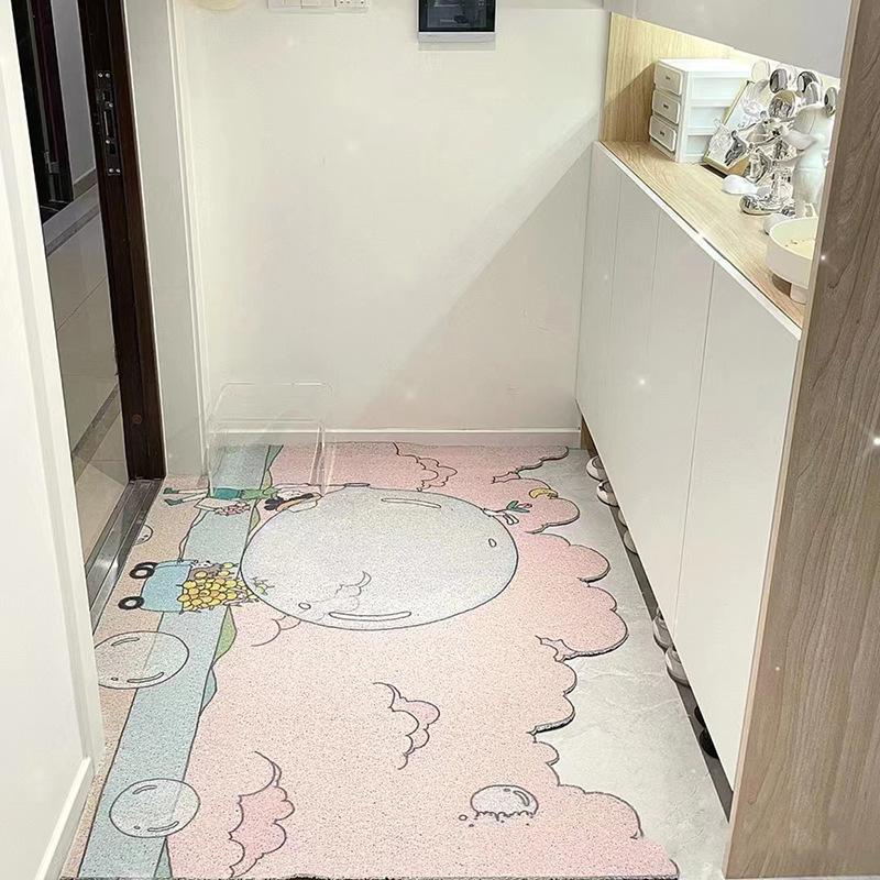 Door Mat Dirt Resistant Entryway Scraper Mud Soil Wiper Coir Floor Mat Customizable Non Slip Doormat Durable Indoor Outdoor Use