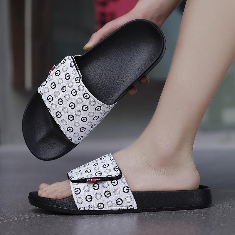 New slippers trendy outdoor summer personalized wear beach home casual non-slip soft bottom sandals