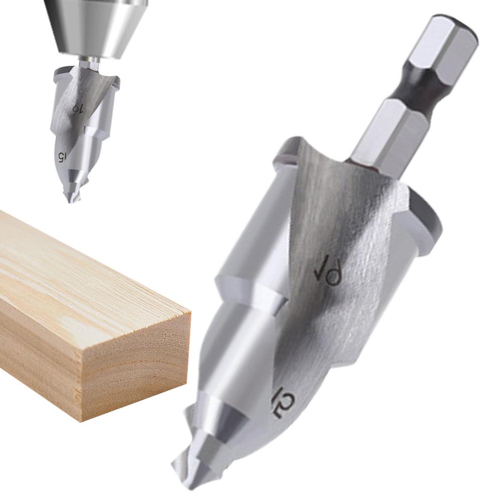 Countersink Drill Bit Steel Conduit Reamer Safe Countersink Sturdy Reamer Bit Quick Change Bit Pipe Reamer Tool For PPR Water
