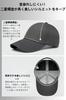 NCFBAG Cap Dark Blue Cotton Alphabet Adjustable UV Protection Women's