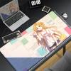 Non-slip Large E-sport Gamer Desk Carpet Hot Anime Sword Art Online SAO Mousepad XXL Kawaii Girl Asuna Yuuki Laptop Keyboard Mat