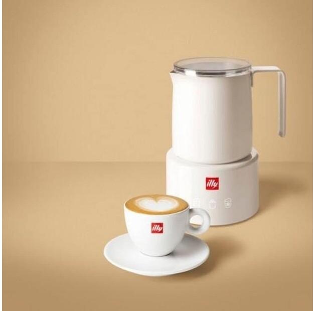 Вспениватель молока illy elektrischer, белый (22984)