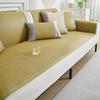 Summer Funda sofá Home Cool Feeling Slipcover Non-slip Ay Tsao Rattan Mat Sofa Cushion Couch Sofa Cover