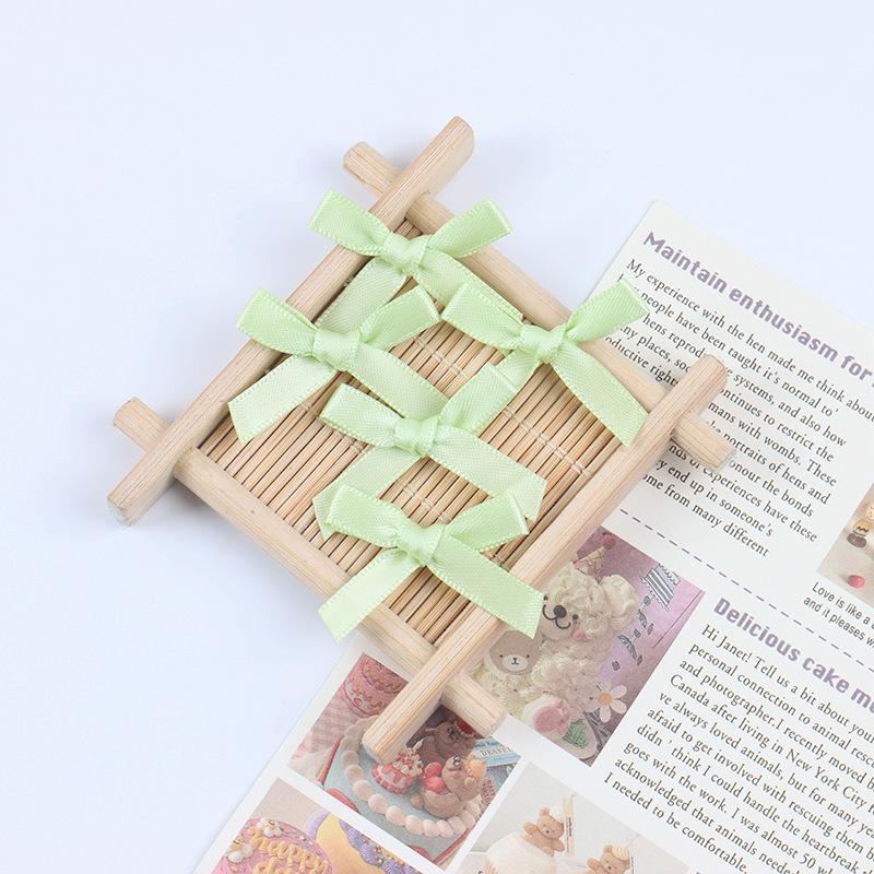 0.6CM Polyester Ribbon Bow - Small Bow Accessories