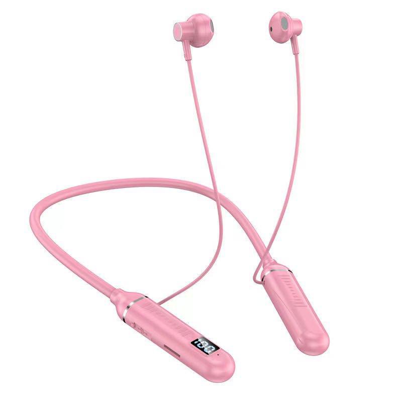 Universal Wireless Bluetooth Neck Earphones - Sports Half-In-Ear Design