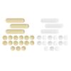 60 DIY Acrylic Drink Tags, Cocktail Glass Markers for Family Gatherings,