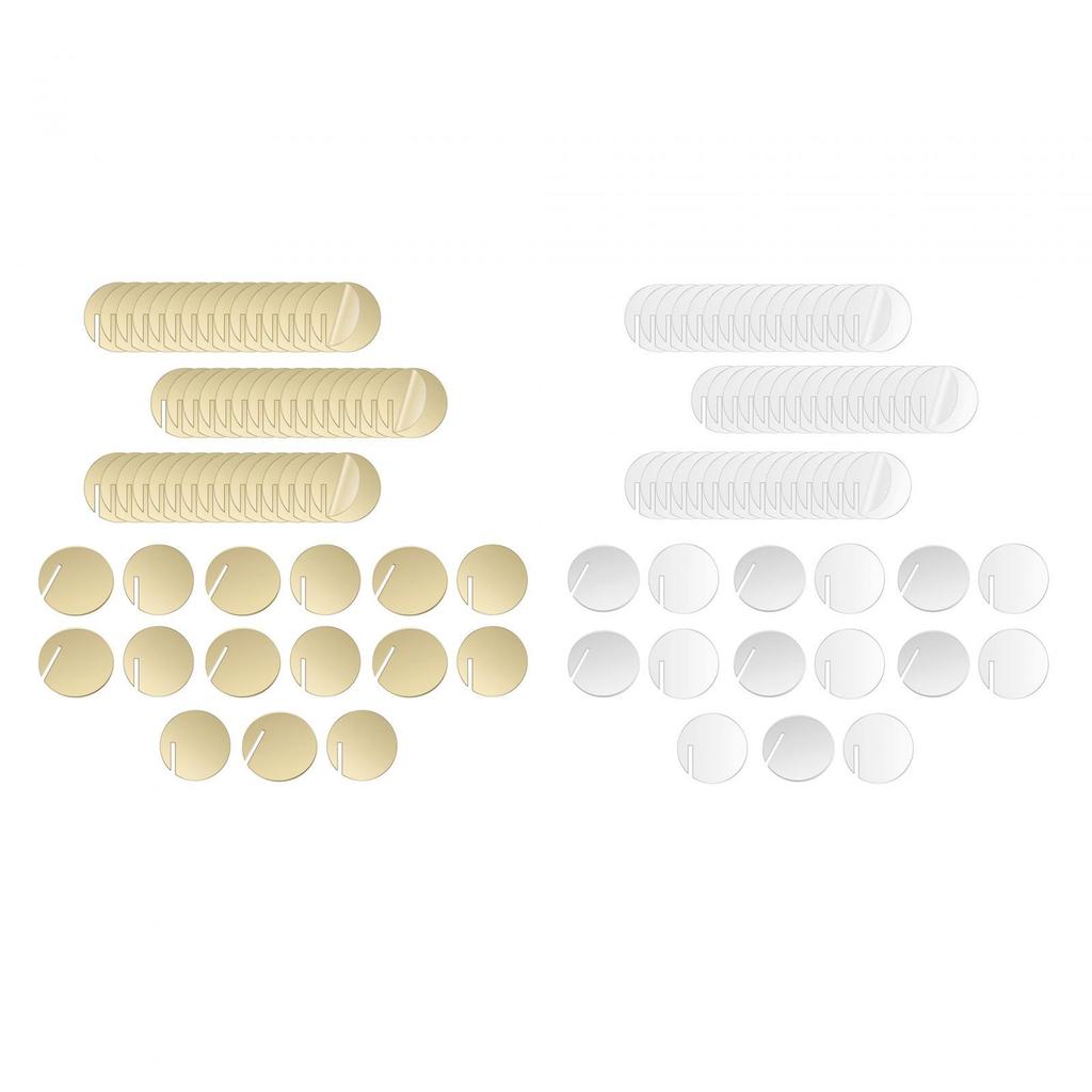 60 DIY Acrylic Drink Tags, Cocktail Glass Markers for Family Gatherings,