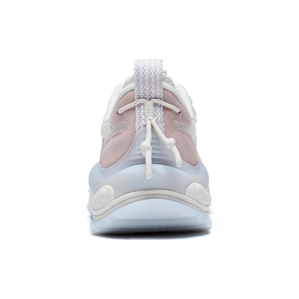 Li Ning CF Star Track Slip Resistant Abrasion Resistant Low Top Sports Casual Shoes Women's Mist White AGLT074-1