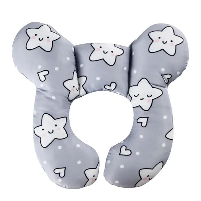 

New Baby Pillow Protective Travel Car Seat Head Neck Support Pillows Newborn Children U Shape Headrest Toddler Cushion 0-3 Years
