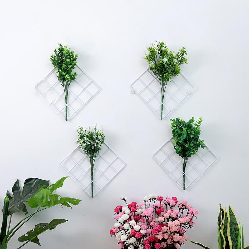 Creative Home Decoration Square Iron Clip Room  Living Room  Wall Decoration  Fashion Accessories